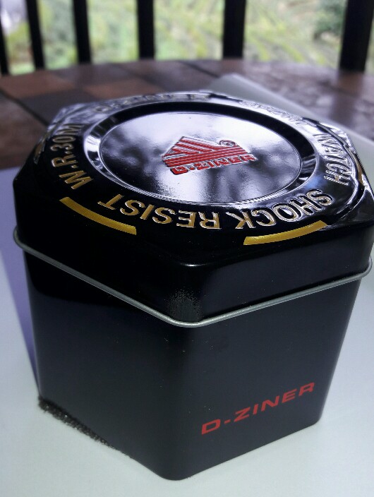 นาฬิกามือ 1 ของแท้ D-ZINER กันน้ำ 100% 2 ระบบ ดิจิตอล, อนาล็อค เคาะเดียวแดง