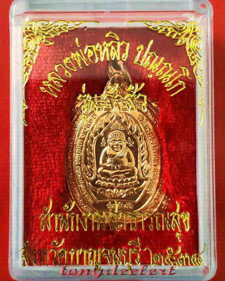 เหรียญพญาเต่าเรือน หลวงปู่หลิว รุ่นเจ้าสัว ปี 2538 เนื้อทองแดง บล็อค จ.ขีด สวยมากพร้อมกล่องเดิมค่ะ