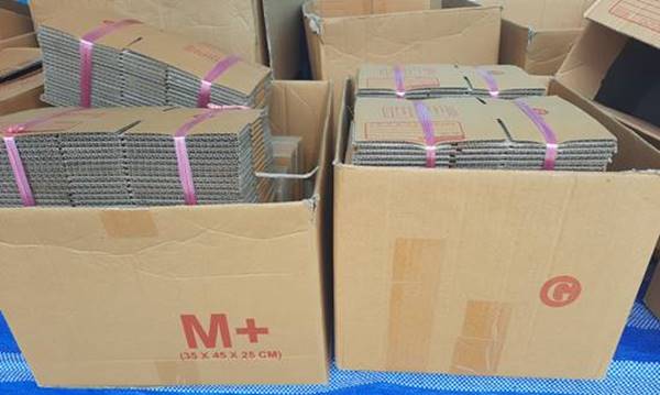 ** โปรสุดคุ้ม 50ใบ/210บาท เบอร์ 0 **กล่องไปรษณีย์ กล่องฝาชน ขนาด 17x11x6cm.