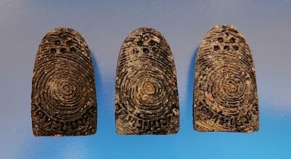 พระของขวัญ หลวงพ่อทวด วัดห้วยมงคล จ.ประจวบคีรีขันธ์ จำนวน 3 องค์ สวยเดิม #2