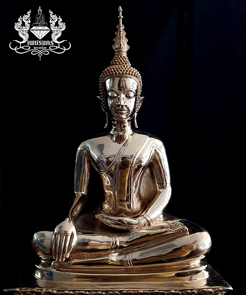 พระบูชาหลวงพ่อพระใส รุ่นแผ่บารมี สร้างปี2564 หน้าตัก 9 นิ้ว