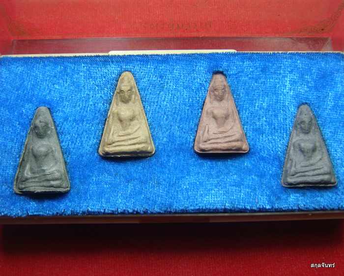 พระผงสุพรรณ หลังสมเด็จพระนเรศวรยุทธหัตถี อนุสรณ์ดอนเจดีย์ สุพรรณบุรี