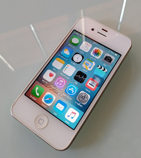 iPhone4s 16GB ศูนย์ไทย โมเดลTH ไม่ติดล็อด รีเซ็ทได้ สภาพนางฟ้า เอาไปใช้เป็นแอปเป๋าตังก็ได้
