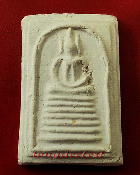 พระสมเด็จวัดเกศไชโย จ.อ่างทอง ปี 2515 พิมพ์ 7 ชั้น ซุ้มจุดไข่ปลา