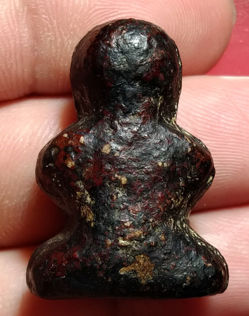 พระปิดตาพิมพ์ตะพาบ เนื้อผงคลุกรัก หลวงปู่เอี่ยม วัดสะพานสูง จ.นนทบุรี สภาพสวยมากครับ