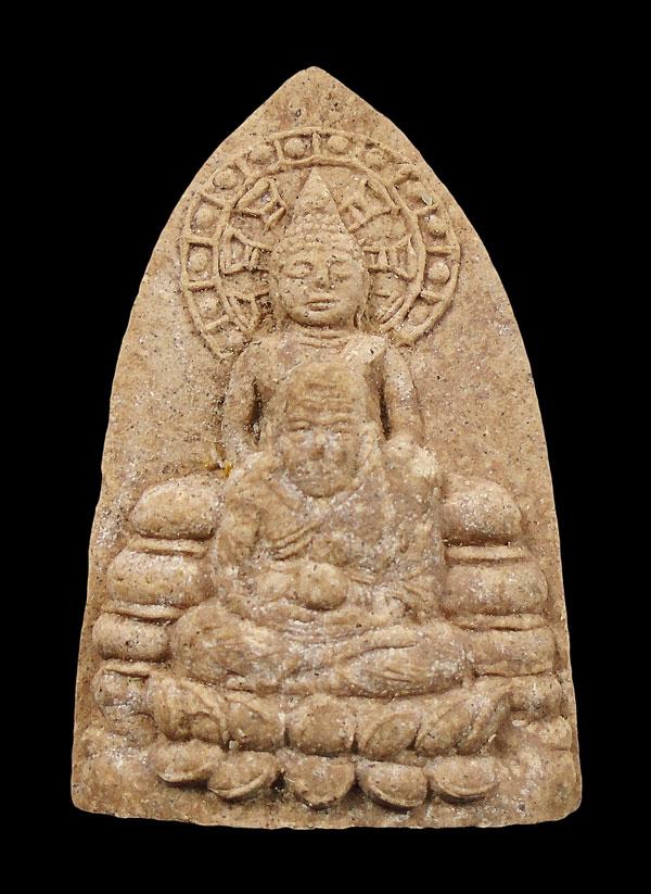 30บาท....พระผงหลวงปู่ทวด พิมพ์พุทธซ้อน หลังโพธิวิจิตร พุทธวงศ์...134