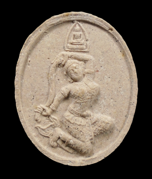 30บาท.... พระแม่ธรณีบีบมวยผมเนื้อผง วัดพระพุทธบาทสี่รอย จ.เชียงใหม่...184
