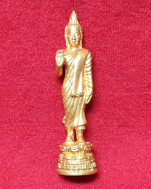 รูปหล่อพระลีลาศักยมุนีศิริบูรพา วัดท่าข้าม บางปะกง ปี2548