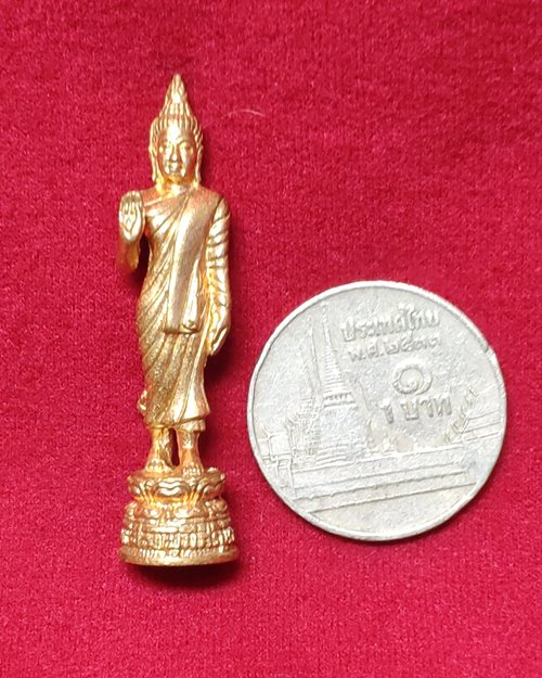 รูปหล่อพระลีลาศักยมุนีศิริบูรพา วัดท่าข้าม บางปะกง ปี2548