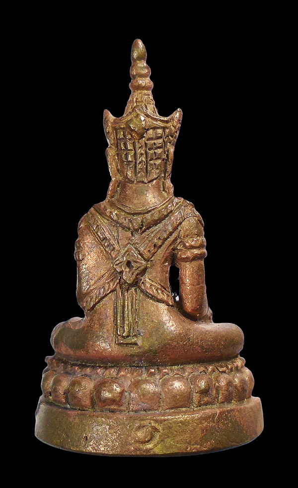 30บาท....รูปหล่อพระพุทธเทพนฤมิตรรัตนะชนะมาร หลวงพ่อทองกลึง  วัดเจดีย์หอย...278