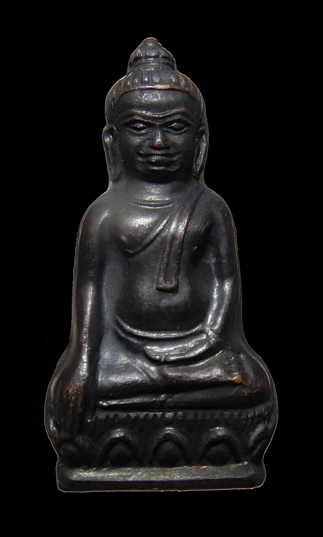 พระหูยาน หลังจปร. (รุ่นปืนแตก) วัดราชบพิธ พ.ศ. 2513 ในหลวงเสด็จเททอง เกจิ 108 ปลุกเสกพิธีใหญ่