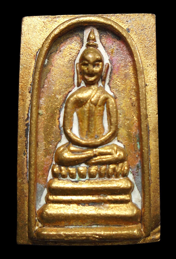30บาท....พระสมเด็จหล่อ หลวงพ่อแพ รุ่น ๙.๑ เสาร์๕ วัดพิกุลทอง จ.สิงห์บุรี...1