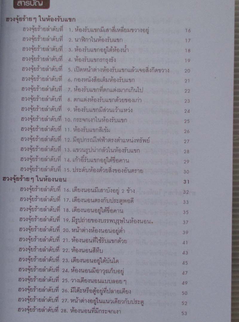 หนังสือ 199 ฮวงจุ้ยร้ายๆในบ้านที่ต้องแก้ไข
