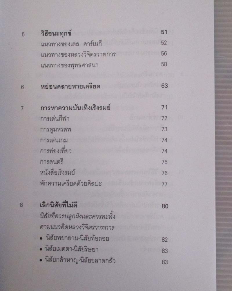 หนังสือ ยิ้มรับความเครียด