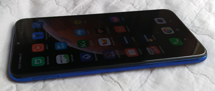 มือถือ Redmi Note 7 สีน้ำเงิน 4/64GB จอใหญ่ 2ซิม สภาพสวยเทพ