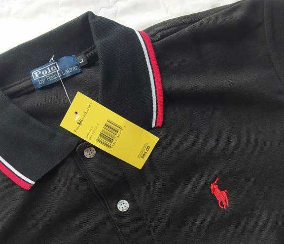 เสื้อโปโล POLO Ralph Lauren สีดำ ของใหม่