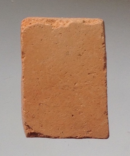 พระคะแนน เนื้อดินเผา หลวงพ่อสม วัดดอนบุบผาราม จ.สุพรรณบุรี ปี2513 (หลวงพ่อมุ่ย วัดดอนไร่ ร่วมเสก) 