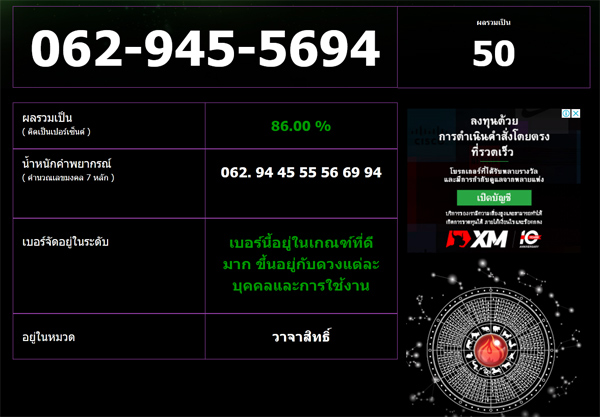 A+ เบอร์มงคลแท้ เลขมงคล 2 4 5 6 9 ล้วนๆ ลองดูเลย ดีทุกตำรา