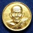 เหรียญโภคทรัพย์ หลวงพ่อเอีย วัดบ้านด่าน กะไหล่ทอง