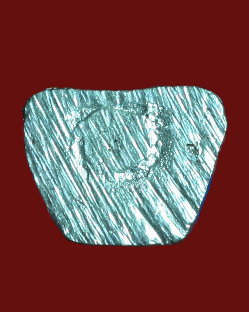 รูปเหมือนลอยองค์ หลวงปู่ทวด อ.นอง ปลุกเสก เนื้อเงิน พิมพ์หัวไม้ขีดแขนทะลุ 2535