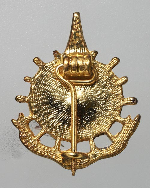 เข็มกลัด ตราสัญลักษณ์ พระราชพิธีมหามงคลเฉลิมพระชนมพรรษา 6 รอบ 5 ธันวาคม พุทธศักราช 2542 