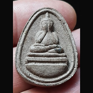 พระปิดตา เนื้อผง ไม่ทราบที่