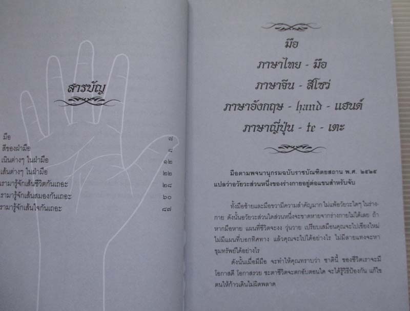  หนังสือ ลายมือลิขิตชีวิตคน