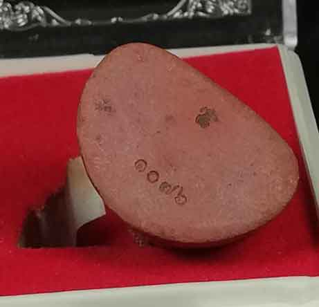 รูปหล่อ เนื้อทองแดงเถื่อน หลวงพ่อสำเร็จศักดิ์สิทธิ์ รุ่นสำเร็จทันใจ ปี 2563 กล่องเดิม