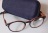 แว่นสายตายาว Black&Brown frame +250 ขาพับสปริง ของใหม่ พร้อมกล่อง