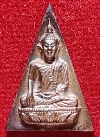 พระสมเด็จนางพญา สก.เนื้อเงิน+กล่องเดิม 4