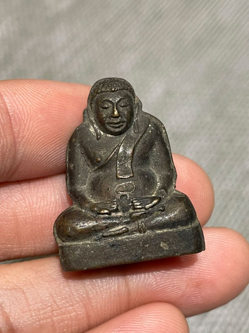 พระสังกัจจายน์ปั๊มอุดกริ่ง วัดขุนจันทร์ ตลาดพลู กทม. พ.ศ.2506 พืธีใหญ่ กริ่งดังครับ