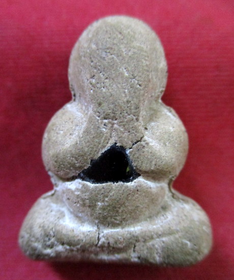 พระปิดตาพิมพ์ตะพาบ ฝังนิล ฐานฝังตะกรุด ตอกโค๊ตยันต์