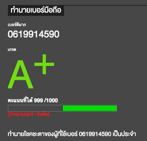เบอร์ A+ ระดับ"มงคลเทพ" เต็ม5ดาว กลุ่มเลขมหามงคล 459/199/145 และยังไล่คู่มงคลได้ทุกคู่ในเบอร์ ดีหมด