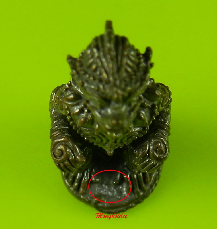 หนุมานมหาปราบไตรจักร หลวงพ่อสาคร วัดหนองกรับ ปี55 เนื้อนวะโลหะ No.588 สภาพสวย