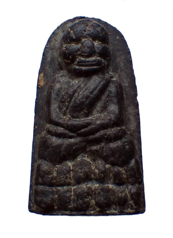 120.- √ ... พระเนื้อว่าน หลวงปู่ทวด หลัง "หงษ์ยืน" วัดศรัทธาธรรม ... #หลวงปู่หมุน ปลุกเสกฯ