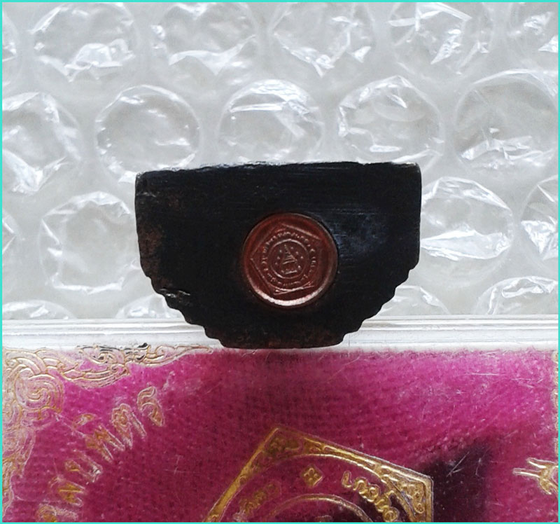 ..พระมงคลบพิตร อยุธยา พระรูปหล่อ พิมพ์ลอยองค์ฐานสูง เนื้อทองแดง อุดกริ่ง..