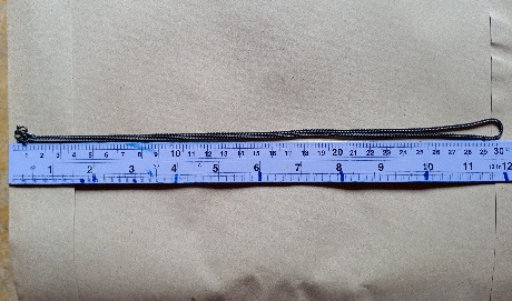 สร้อยเงิน ยาว 30 cm.เคาะเดียว