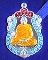 เหรียญหลวงปู่ขันตี ญาณวโร รุ่น ชินบ้ญชร มหาเศรษฐี เนื้อเงินลงยา  หมายเลข ๒๙๐
