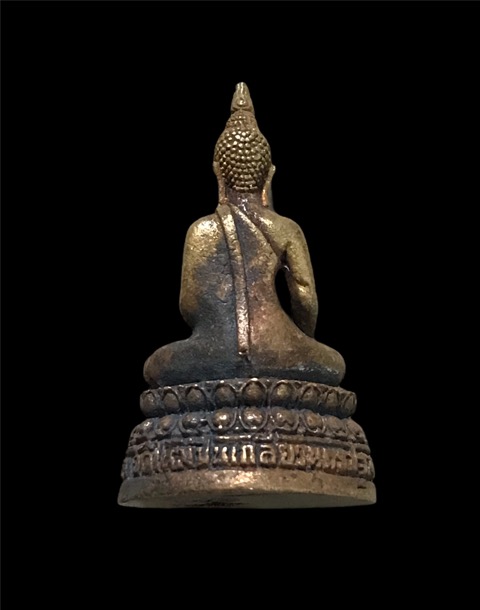 รูปหล่อพระพุทธหลวงพ่อนิมิตมงคล วัดใหม่ปิ่นเกลียว จังหวัดนครปฐม