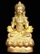 พระกริ่งเจริญพรบน ๘๙ หลวงปู่คำบุ คุตจิตโต พิมพ์อวโลกิเตศวร เนื้อทองทิพย์ หมายเลข ๕๕๒ 