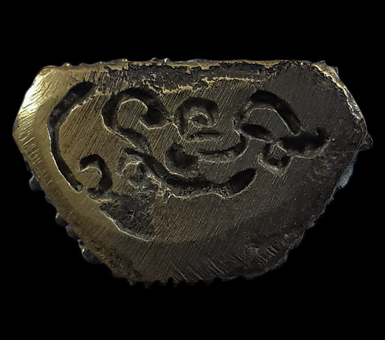 รูปหล่อหลวงพ่อเคลือบ วัดหนองกระดี่ จ.อุทัยธานี รุ่น มั่งมีร่ำรวย ปี39 