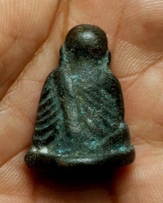 หลวงพ่อเงิน ฟ้าคำรณ ปี 2534 เนื้อเก่า สวยแท้ดูง่าย 