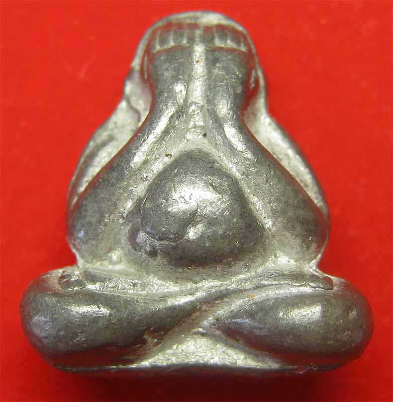 พระปิดตา หลวงพ่อสาคร วัดหนองกลับ เนื้อชินตะกั่ว หลังยันต์ห้า (รุ่นแรก) ปี2537*257