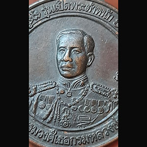 เหรียญกรมหลวงชุมพรเขตอุดมศักดิ์ รุ่นเปิดพระตำหนัก 2536