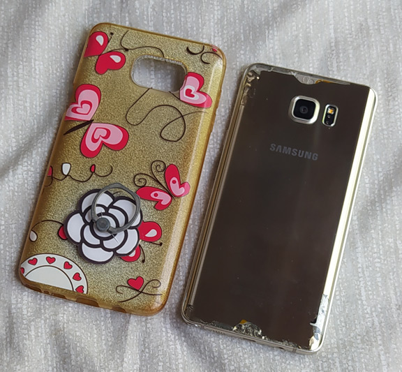 Samsung NOTE5 สีทอง ของแท้ มีปากกา + แถมเคสและสายชาร์จ เครื่องศูนย์ไทย