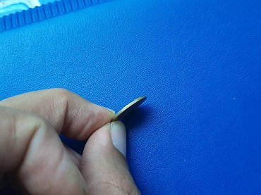 เหรียญ 10 สตางค์ พ.ศ. 2500 เนื้อทองเหลือง เลข ๑ หางยาว เดิมๆ สวยๆ (เหรียญ ร.9 หายาก อันดับ 4)