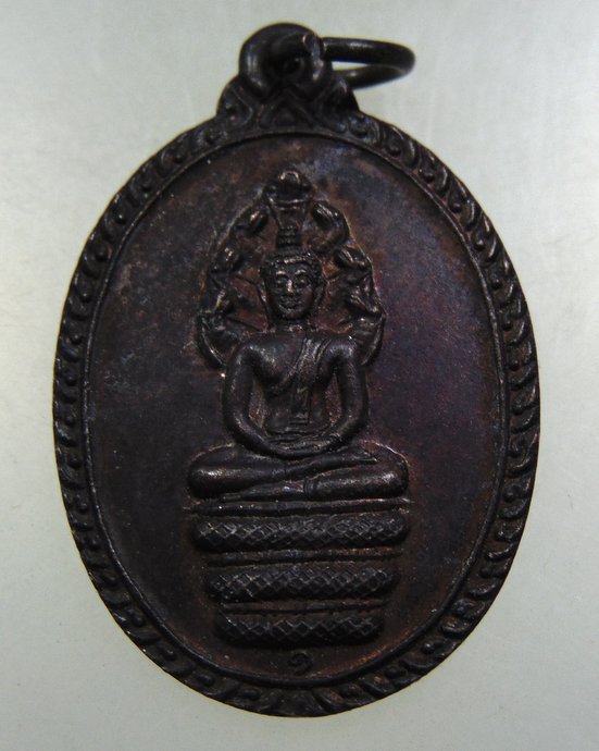 ๒๐ เหรียญรุ่น๑ พระนาคปรก วัดธรรมสุขใจ จ ปทุมธานี