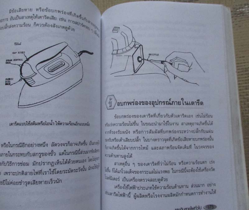 หนังสือ ซ่อมเครื่องใช้ไฟฟ้าและเดินสายไฟทั่วไป