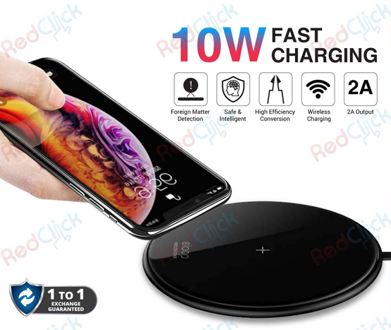 Eloop W1 ที่ชาร์จไร้สาย Quick Wireless Charger ของใหม่ แค่เอาเครื่องวางไม่ต้องเสียบชาร์จ