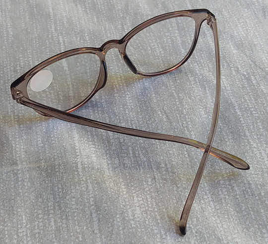 แว่นสายตายาว 9H GREY CLEAR FRAME ของแท้ ของใหม่ น้ำหนักเบา พร้อมซองใส่และผ้าเช็ดแว่น